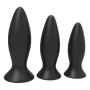 Set Erótico Plug Anal S Pleasures Negro (3 pcs) de S Pleasures, Plugs - Ref: S4001926, Precio: 32,45 €, Descuento: %