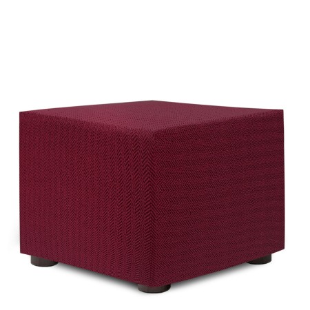 Housse de pouf Eysa JAZ Bordeaux 65 x 65 x 65 cm de Eysa, Housses de canapé - Réf : D1607632, Prix : 32,91 €, Remise : %