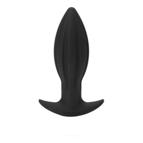 Plug Anale Tantus Conico Silicone Nero (10 cm) di Tantus, Plug anali - Rif: S4002203, Prezzo: 23,74 €, Sconto: %