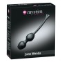 Palline Vaginali Jane Wonda Kegel Balls Nero Mystim Silicone Silicone/ABS (Ø 3,3 cm) di Mystim, Palline vaginali - Rif: S4002...