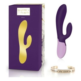 Vibrador Dupla Estimulação Rianne S Essentials Xena Rabbit Violeta Lilás de Rianne S, Vibradores duplos - Ref: S4002857, Preç...