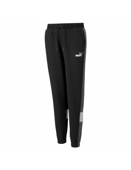 Pantalón Largo Deportivo Puma Colorblock Negro Hombre | Tienda24 Tienda24.eu