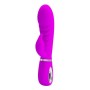 Vibratore Doppia Stimolazione Pretty Love Prescott Lilla (12 cm) di Pretty Love, Vibratori Rabbit - Rif: S4002971, Prezzo: 39...