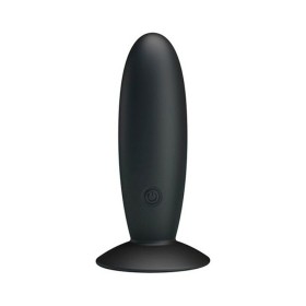 Vibrating Butt Plug Pretty Love Silicone Suction cup Black by Pretty Love, Plugs - Ref: S4003008, Price: 19,99 €, Discount: %