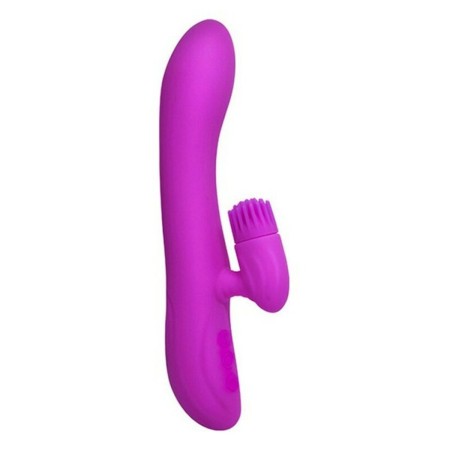 Vibrador Dupla Estimulação Pretty Love Elton Cor de Rosa (12 cm) de Pretty Love, Vibradores duplos - Ref: S4003018, Preço: 28...