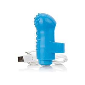 vibro FingO Finger Chargé Bleu The Screaming O Charged Bleu de The Screaming O, Vibromasseurs classiques - Réf : S4003262, Pr...