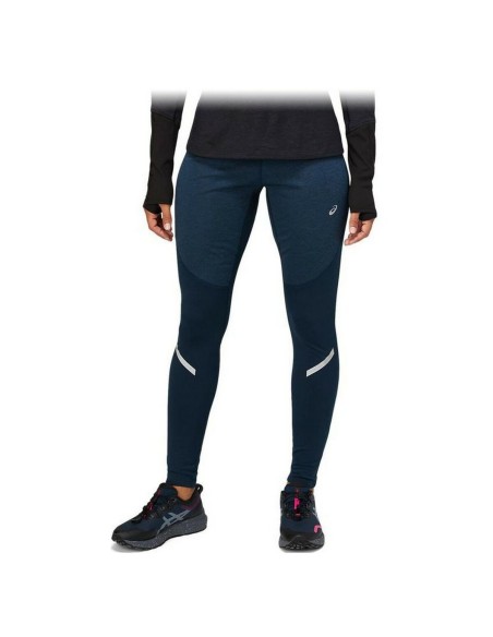 Leggings de Desporto de Mulher Asics Lite-Show Winter Tight Azul Marinho | Tienda24 Tienda24.eu