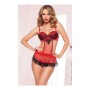 Set di Lingerie Seven Til Midnight Rosso/Nero di Seven Til Midnight, Completi intimi - Rif: S4003317, Prezzo: 22,88 €, Sconto: %