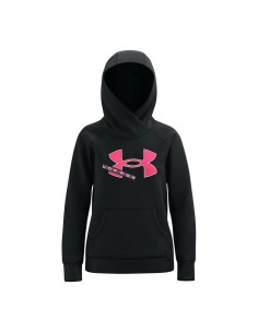 Felpa con Cappuccio da Bambina Under Armour Fleece Logo Nero da Under Armour, Bambina - Ref: S6431472, Precio: 34,12 €, Descu...