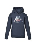 Sudadera con Capucha Niño Kappa Cache Azul oscuro | Tienda24 Tienda24.eu