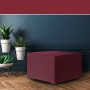 Housse de pouf Eysa JAZ Bordeaux 100 x 65 x 100 cm de Eysa, Housses de canapé - Réf : D1607642, Prix : 33,34 €, Remise : %