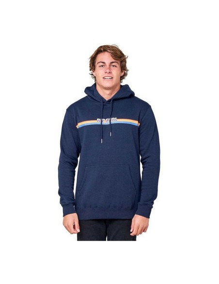 Sudadera con Capucha Hombre Rip Curl SR Horizon Azul oscuro | Tienda24 Tienda24.eu