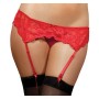 Cinta de Ligas Seven Til Midnight 9555 Vermelho (Tamanho S/M) (34-38) de Seven Til Midnight, Meias - Ref: S4003576, Preço: 11...