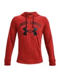 Herren Sweater mit Kapuze Under Armour Rival Terry Rot | Tienda24 Tienda24.eu