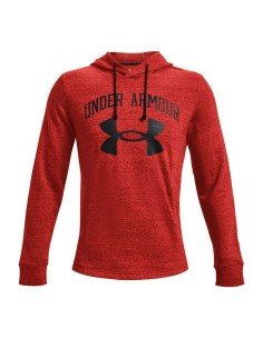 Sudadera con Capucha Hombre Under Armour Rival Terry Rojo de Under Armour, Hombre - Ref: S6431522, Precio: 46,91 €, Descuento: %