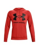 Herren Sweater mit Kapuze Under Armour Fleece Rival Rot | Tienda24 Tienda24.eu