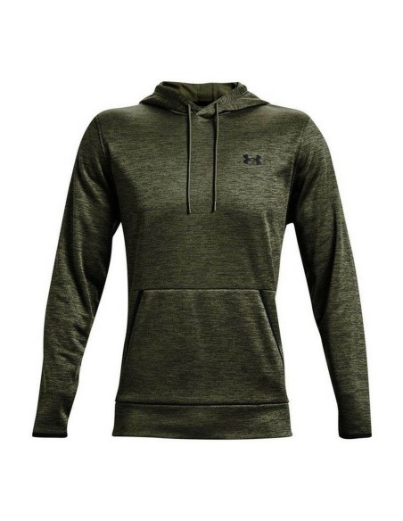 Polar com Capuz Homem Under Armour Fleece Twist Azeitona | Tienda24 Tienda24.eu