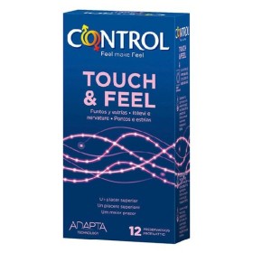 Preservativi Touch and Feel Control (12 uds) di Control, Preservativi maschili - Rif: S4003700, Prezzo: 8,83 €, Sconto: %