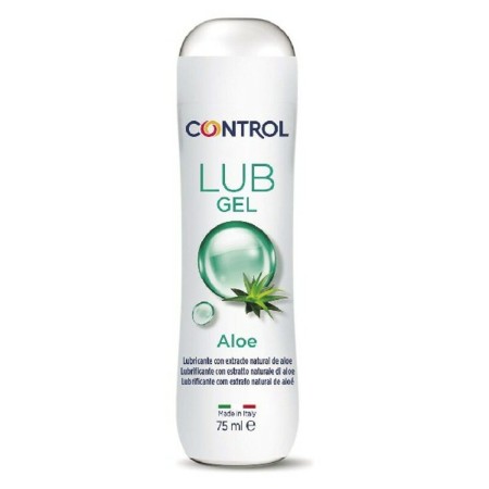 Waterbased Lubricant Aloe Control (75 ml) | Tienda24 - Global Online Shop Tienda24.eu