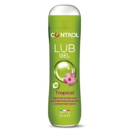 Waterbased Lubricant Lub Tropical Control Passion Fruit (75 ml) | Tienda24 - Global Online Shop Tienda24.eu