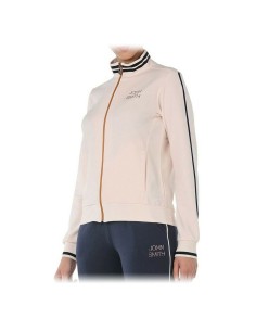 Veste de Sport pour Femme Adidas Aeroready Studio Beige | Tienda24 Tienda24.eu