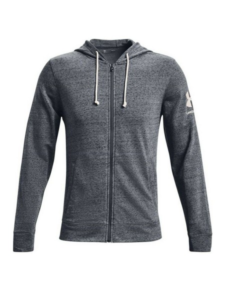 Sportjackefür Herren Under Armour Terry Schwarz Dunkelgrau | Tienda24 Tienda24.eu