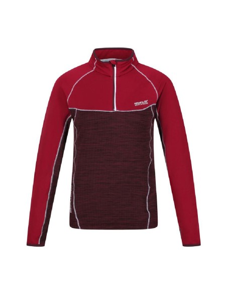 Doublure Polaire Regatta Hepley Lightweight Half-Zip Rouge foncé | Tienda24 Tienda24.eu