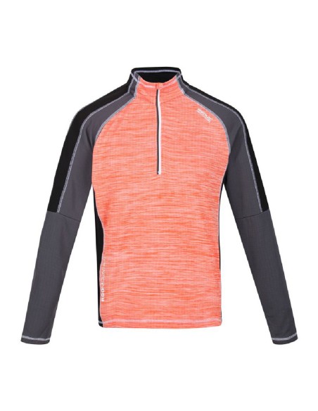 Forro Polar Regatta Hepley Lightweight Half-Zip Salmão | Tienda24 Tienda24.eu