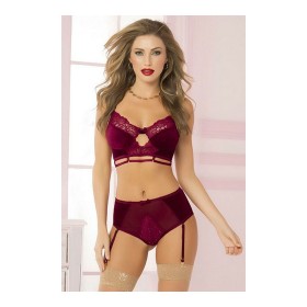 Unterwäsche-Set Seven Til Midnight Burgunderrot von Seven Til Midnight, Dessous-Sets - Ref: S4003850, Preis: 0,00 €, Rabatt: %