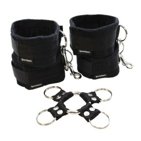 Hog Tie & Cuff Set Sportsheets ESS325-01 Black by Sportsheets, Handcuffs - Ref: S4004089, Price: 32,02 €, Discount: %