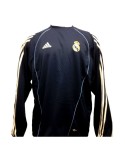 Men’s Sweatshirt without Hood Adidas Real Madrid CF Blue Football | Tienda24 Tienda24.eu