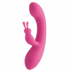 Rabbit Vibrator S Pleasures Pink Lilac (18,7 x 3,5 cm) by S Pleasures, Double vibrators - Ref: S4004249, Price: 52,14 €, Disc...