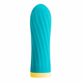 Vibromasseur à boules S Pleasures Turquoise (8,5 x 2,5 cm) de S Pleasures, Oeufs vibrants - Réf : S4004254, Prix : 13,54 €, R...