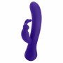 Rabbit Vibrator S Pleasures Lilac (20,6 x 3,6 cm) by S Pleasures, Double vibrators - Ref: S4004255, Price: 38,84 €, Discount: %