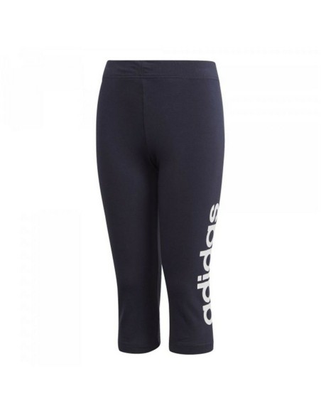 Leggings de Desporto Infantis Adidas Yg E Lin 3/4 TG | Tienda24 Tienda24.eu