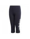 Leggings de Desporto Infantis Adidas Yg E Lin 3/4 TG | Tienda24 Tienda24.eu