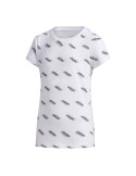 Child's Short Sleeve T-Shirt Adidas Sportswear White | Tienda24 Tienda24.eu