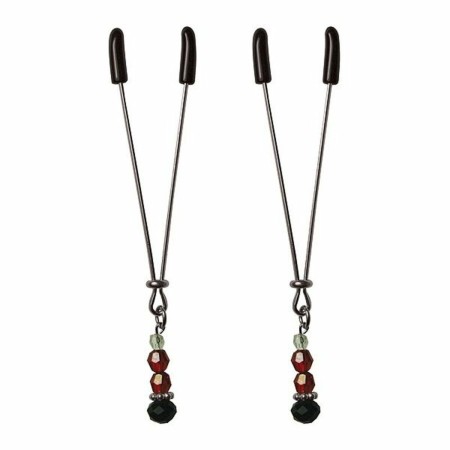 Ruby Black Nipple Clips Sportsheets SS510-82 Black/Red by Sportsheets, Stimulators - Ref: S4004888, Price: 16,86 €, Discount: %