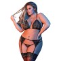 Conjunto de Lencería Exposed Negro (L/XL) de Exposed, Conjuntos de lencería - Ref: S4004948, Precio: 18,98 €, Descuento: %