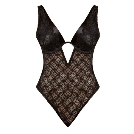 Leotard Exposed Black L/XL by Exposed, Teddies & Bodysuits - Ref: S4004982, Price: 32,14 €, Discount: %