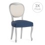 Chair Cover Eysa TROYA Blue 50 x 5 x 50 cm 2 Units by Eysa, Dining Chair Slipcovers - Ref: D1607666, Price: 14,21 €, Discount: %