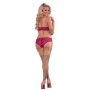 Conjunto de Lingerie Exposed Cor de Rosa Castanho-avermelhado (L/XL) de Exposed, Conjuntos de lingerie - Ref: S4005010, Preço...