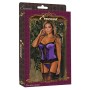 Corset Exposed Black Lilac (M) by Exposed, Bustiers & Corsets - Ref: S4005028, Price: 22,99 €, Discount: %