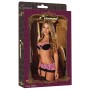 Conjunto de Lencería Exposed Negro Rosa (XXL) de Exposed, Conjuntos de lencería - Ref: S4005054, Precio: 32,03 €, Descuento: %