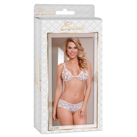 Set di Lingerie Exposed Bianco (S/M) di Exposed, Completi intimi - Rif: S4005119, Prezzo: 21,40 €, Sconto: %