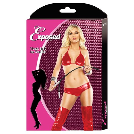 Conjunto de Lencería Exposed Rojo (L/XL) de Exposed, Conjuntos de lencería - Ref: S4005225, Precio: 16,49 €, Descuento: %