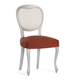 Chair Cover Eysa TROYA Orange 50 x 5 x 50 cm 2 Units by Eysa, Dining Chair Slipcovers - Ref: D1607670, Price: 14,21 €, Discou...