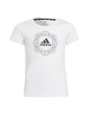 Child's Short Sleeve T-Shirt Adidas Graphic White | Tienda24 Tienda24.eu