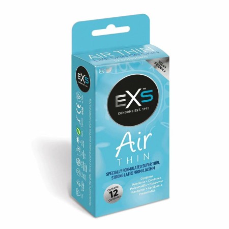 Preservativos EXS Air Thin 12 Unidades de EXS, Preservativos masculinos - Ref: S4005274, Preço: 5,90 €, Desconto: %