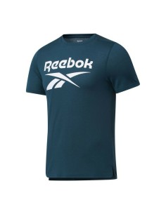 Pantalones Cortos Deportivos para Hombre Reebok Ready Azul | Tienda24 Tienda24.eu